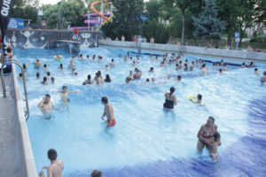 Palatinus Thermal Spring Bath Budapest Margaret Island Wave Pool